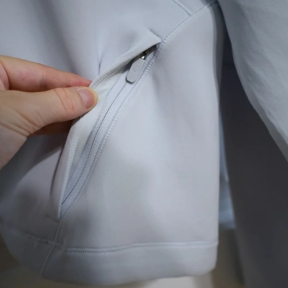 Lululemon AirWrap Pullover Hoodie Alpine White Womens Size 4 - Picture 9 of 10